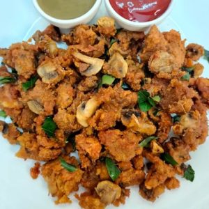 Mushroom Pakora Mushroom Pakora